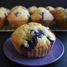 Blueberry Cornmeal Muffins